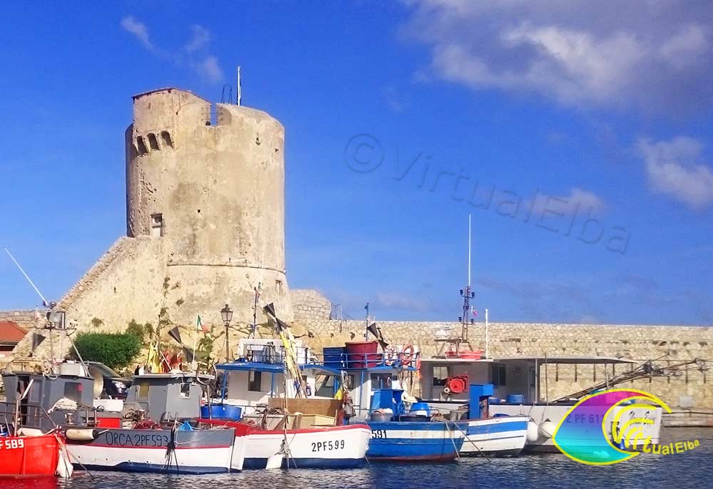 La Torre di Marciana Marina chimata anche Torre del Porto o Torre degli Appiani