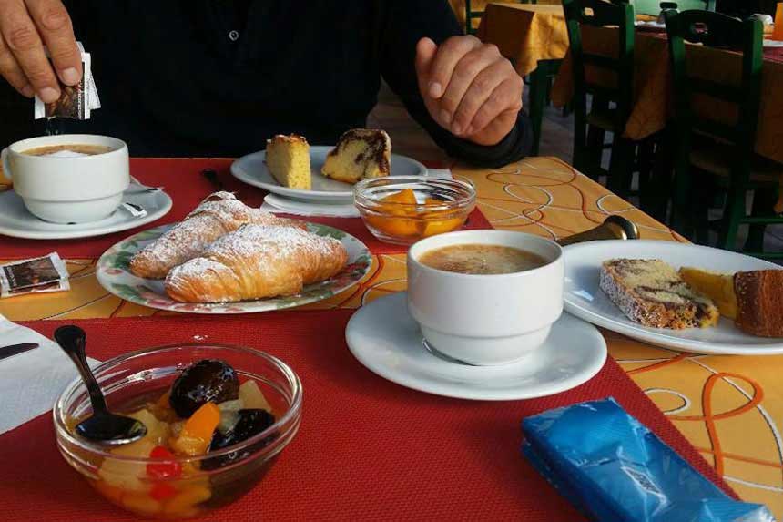 Sala Colazioni Hotel Anselmi Marciana Marina