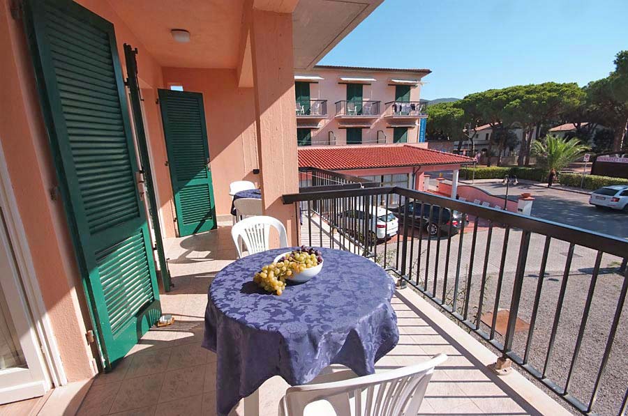 Zimmer mit Terrasse Hotel Villa Etrusca