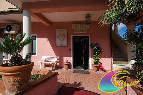 Rezeption Hotel Villa Etrusca