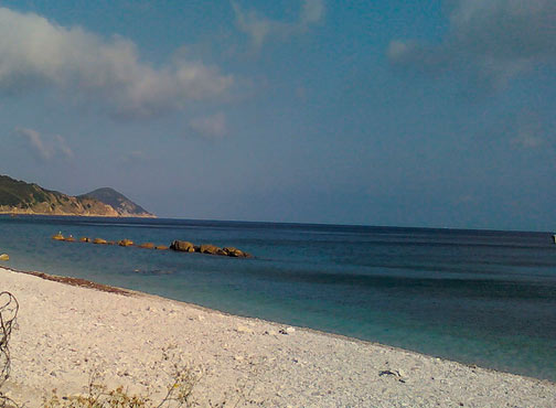 Strand von Sottobomba Portoferraio