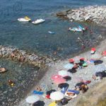 Strand Quartiere von Pomonte