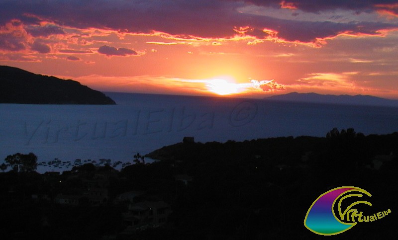 Tramonto sul mare Procchio