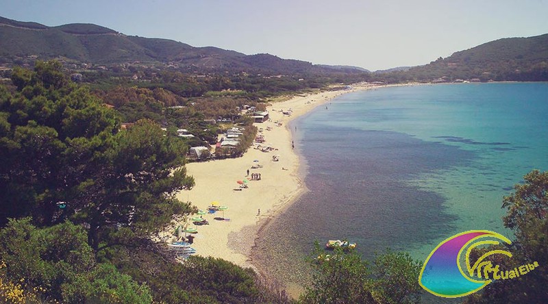 Spiaggia di Lacona Camping Tallinucci