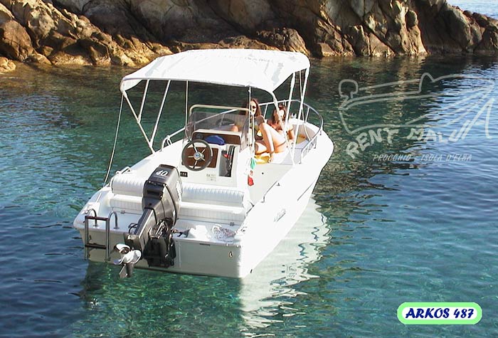 Arkos 487 Open Noleggio Barche Rent Malua