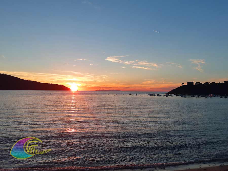 Sunset from Campo Aia Procchio