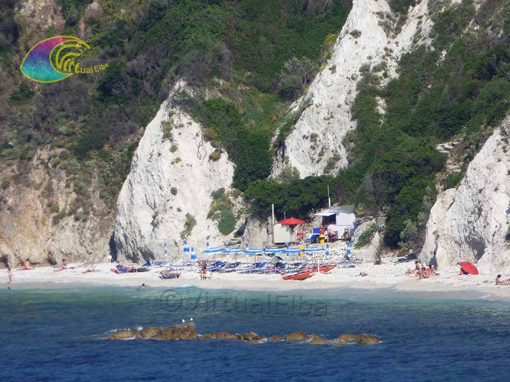Strand von Sottobomba Portoferraio
