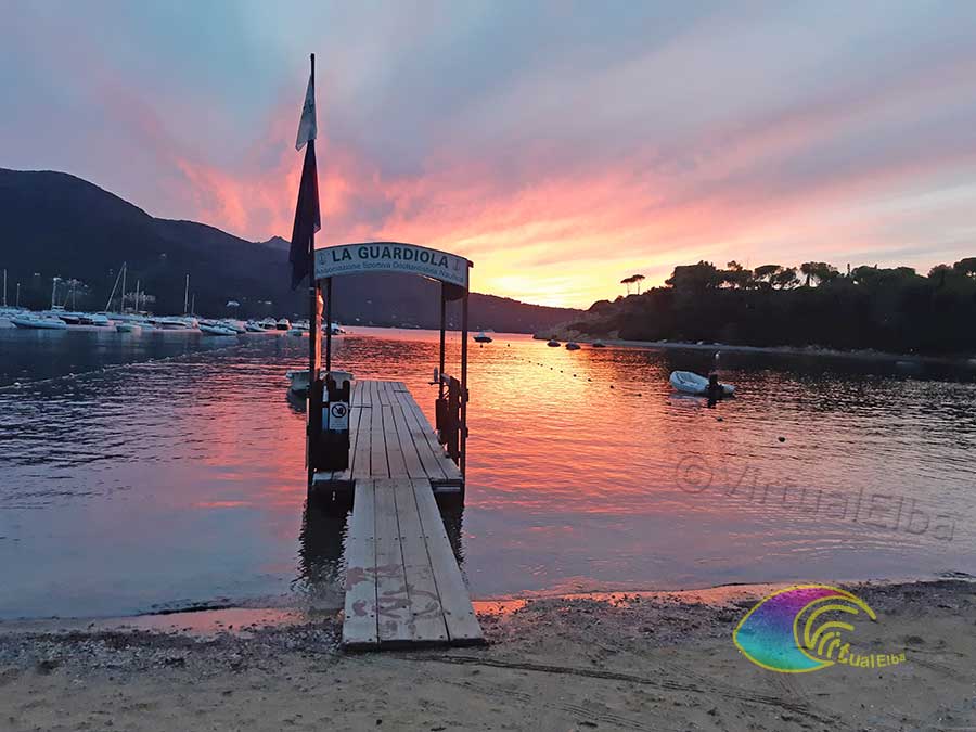 Il Tramonto alla Guardiola ed i suoi bellissimi colori