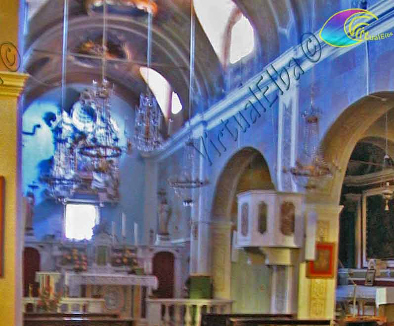 Innenraum der Kirche Sant Ilario