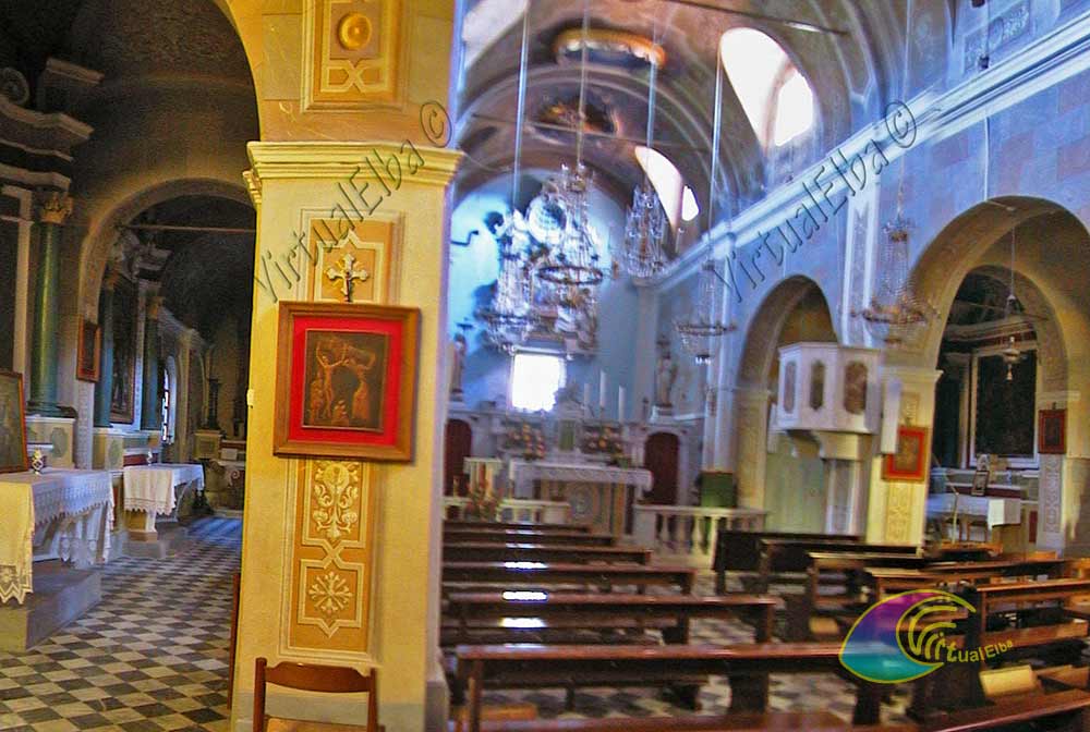 Innenraum der Kirche Sant Ilario