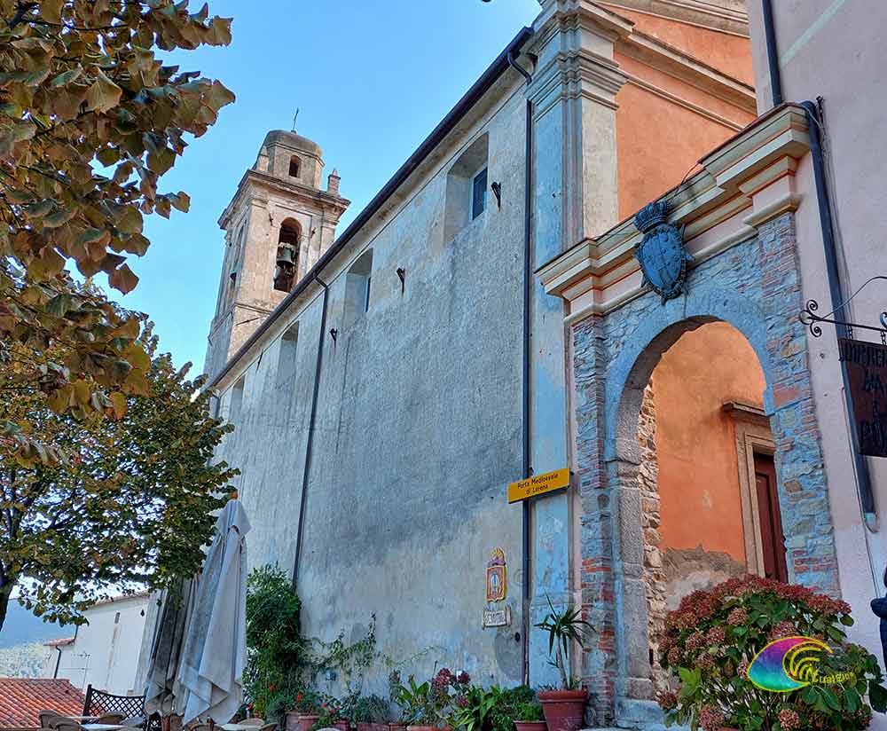 Marciana Porta Lorena und Kirche Santa Caterina