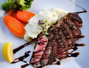 Restaurant mit Erdgerichten auf Elba