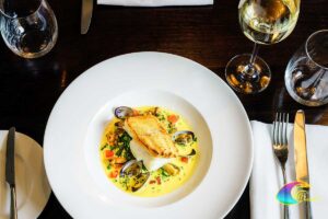 Meeresgang mit Fisch aus Elba