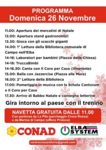Christmas market in Sant'Ilario (Elba Island)
