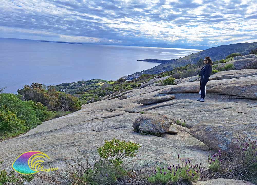 Die Wege des Granit - steinbruch der Grottarelle