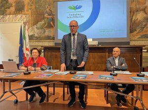 Fondazione Isola d'Elba da Sx Patrizia Lupi, Landi e Marco Mantovanie